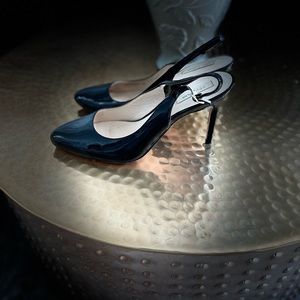 Cole Haan
Bethany Patent Leather Slingback Pump, Black
 size 7